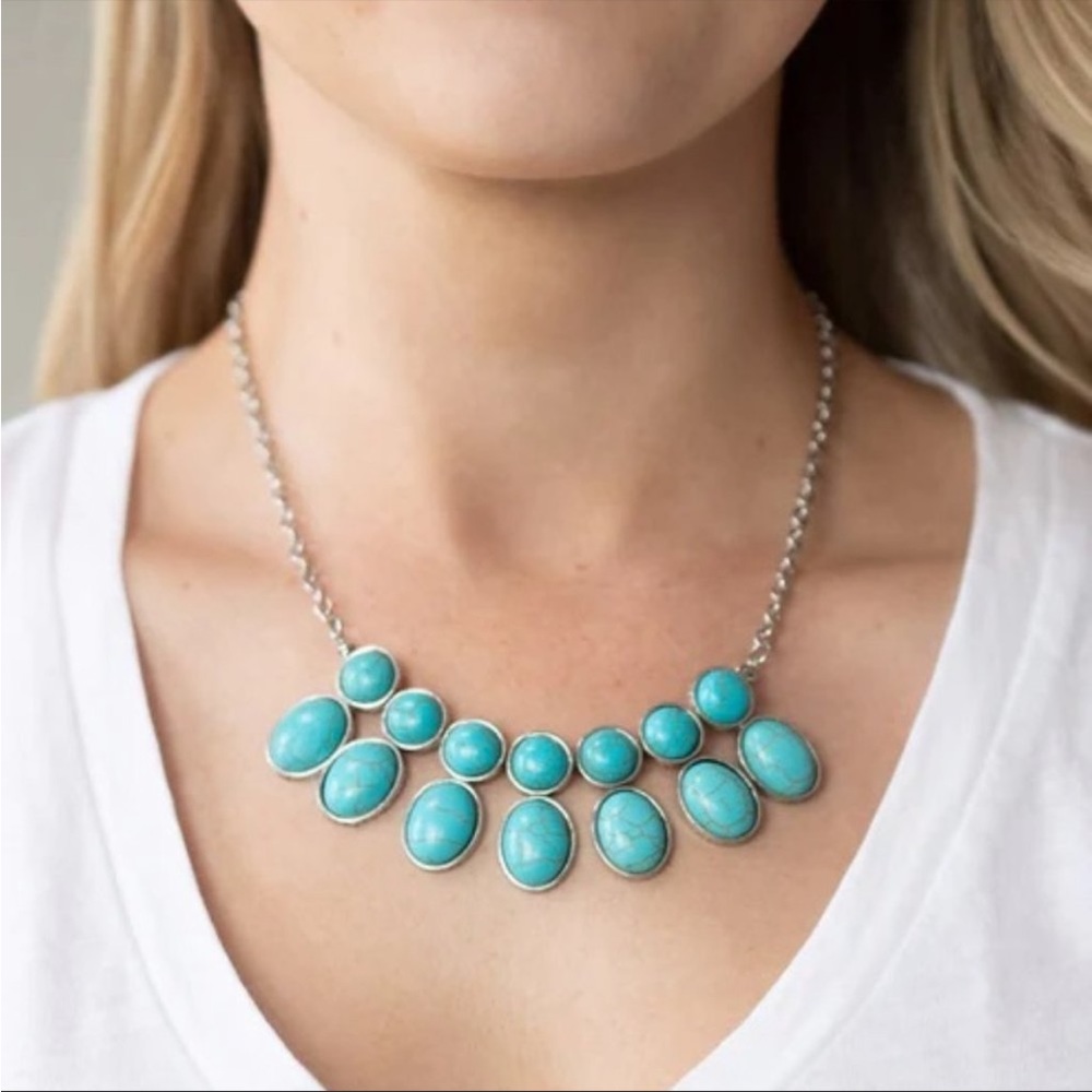 Environmental Impact - Blue & Necklace